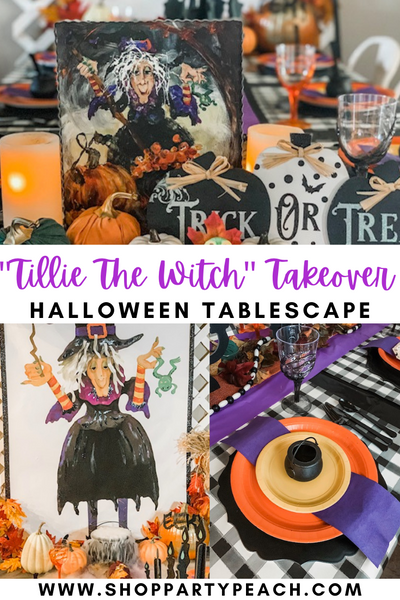Tillie the Witch Dining Room Takeover!