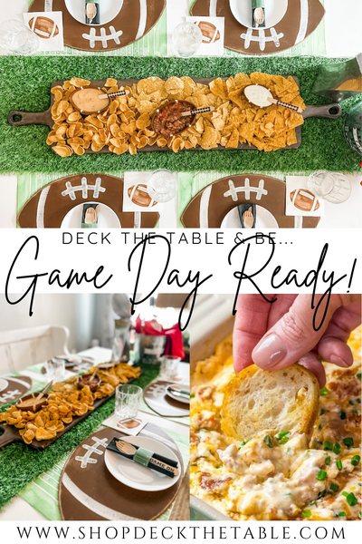Deck the Game Day Table!