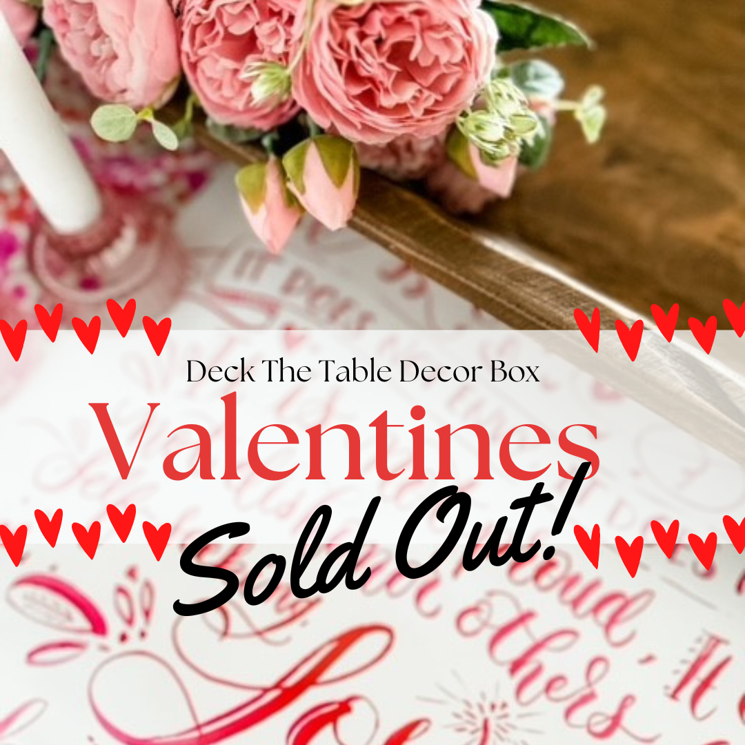 DTT BOX: Valentines 2024 – Deck the Table